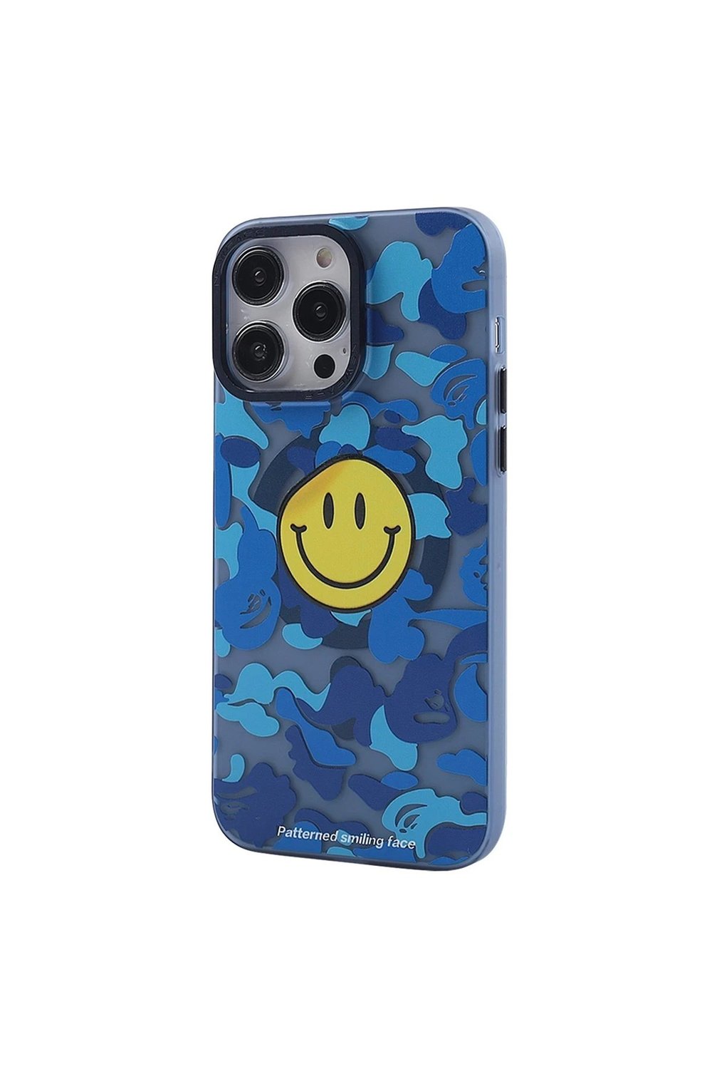 Mey İthalat®  iPhone 14 Pro Kılıf Apollo Magneticsafe Desenli Kapak - Apollo Mavi - 1