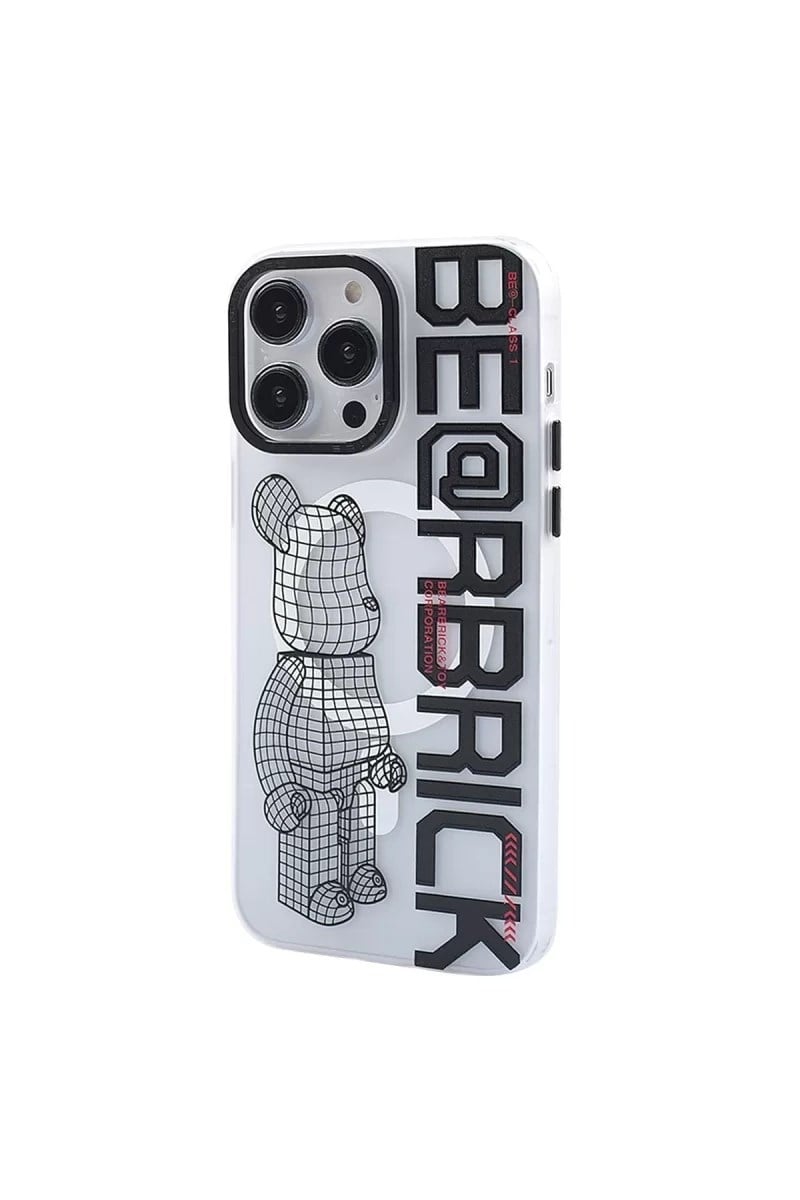 Mey İthalat®  iPhone 14 Pro Kılıf Apollo Magneticsafe Desenli Kapak - Apollo Şeffaf - 1