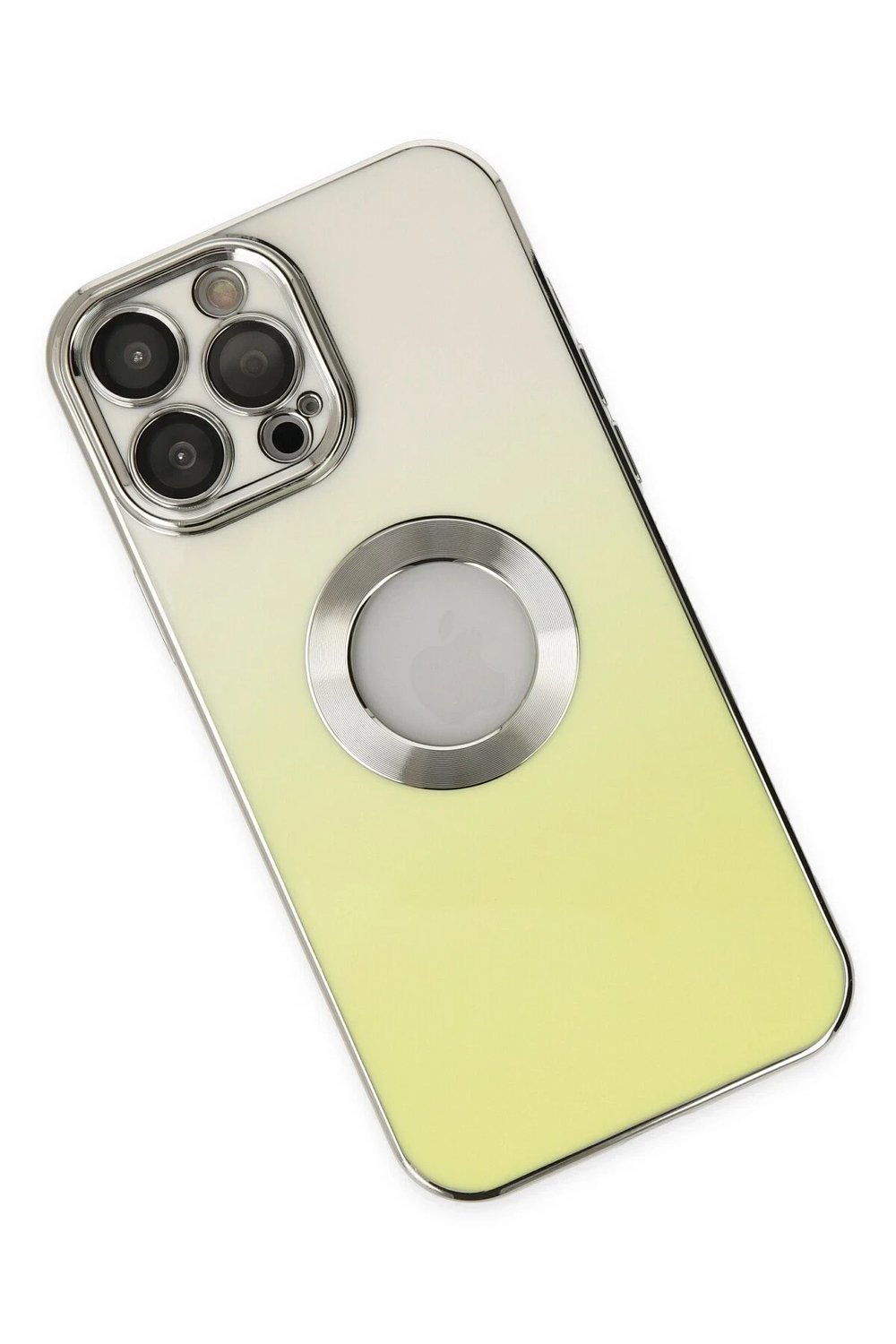 Mey İthalat®  iPhone 14 Pro Kılıf Best Silikon - Sarı