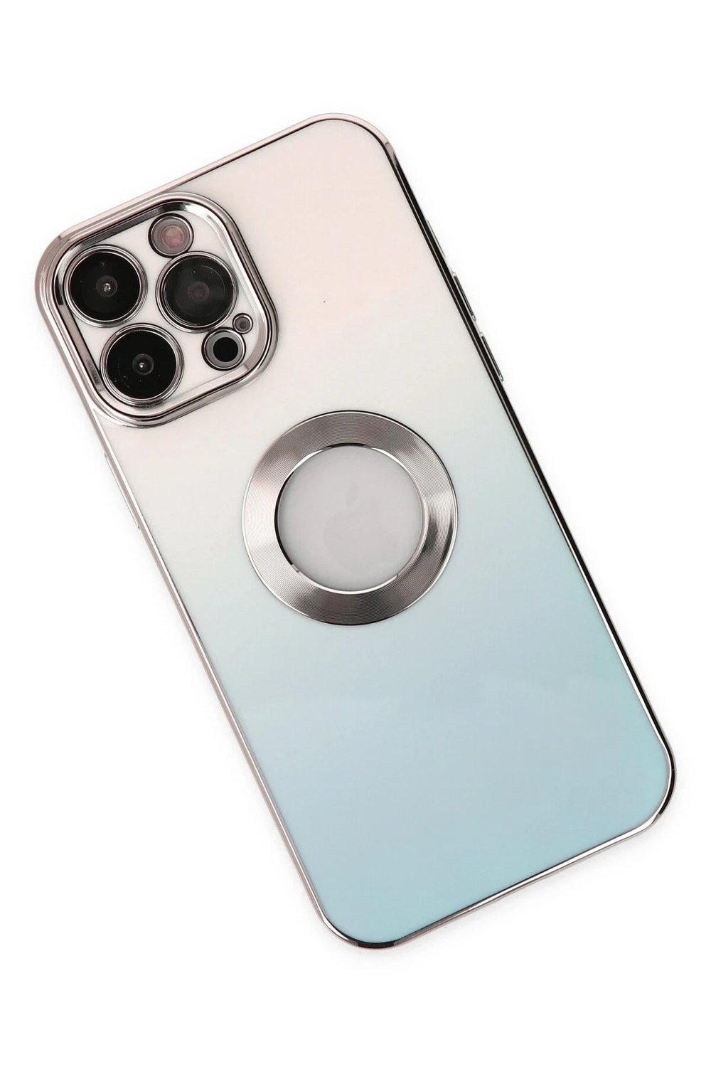 Mey İthalat®  iPhone 14 Pro Kılıf Best Silikon - Turkuaz