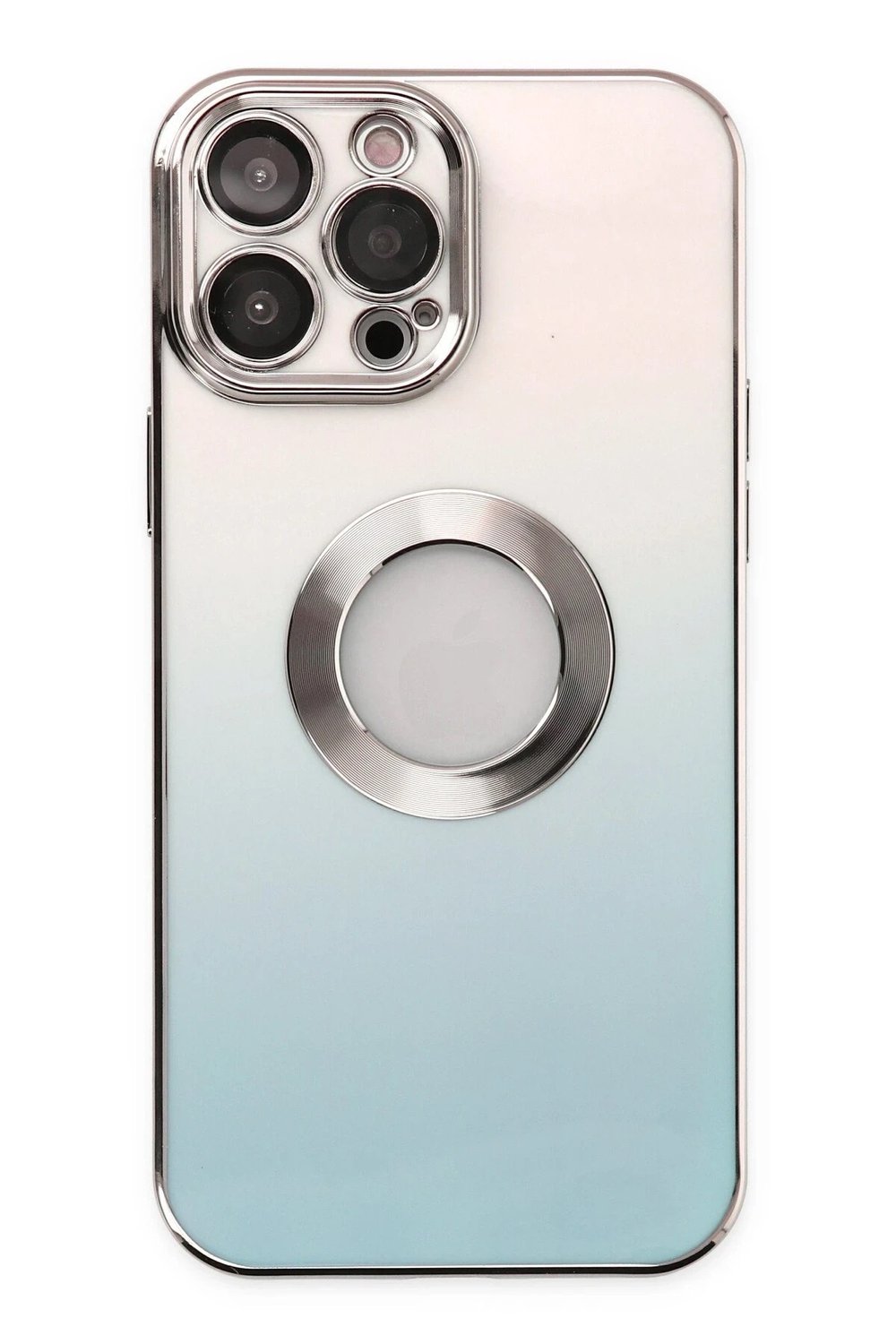Mey İthalat®  iPhone 14 Pro Kılıf Best Silikon - Turkuaz