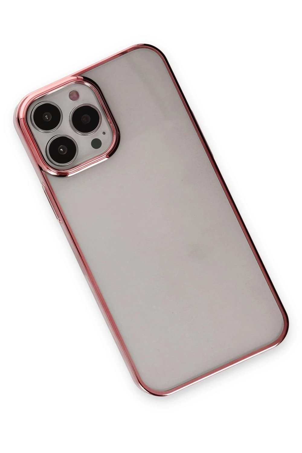 Mey İthalat®  iPhone 14 Pro Kılıf Element Silikon - Pembe