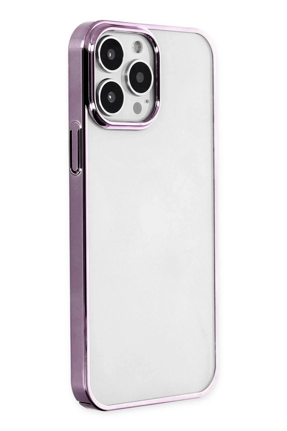 Mey İthalat®  iPhone 14 Pro Kılıf Element Silikon - Lila