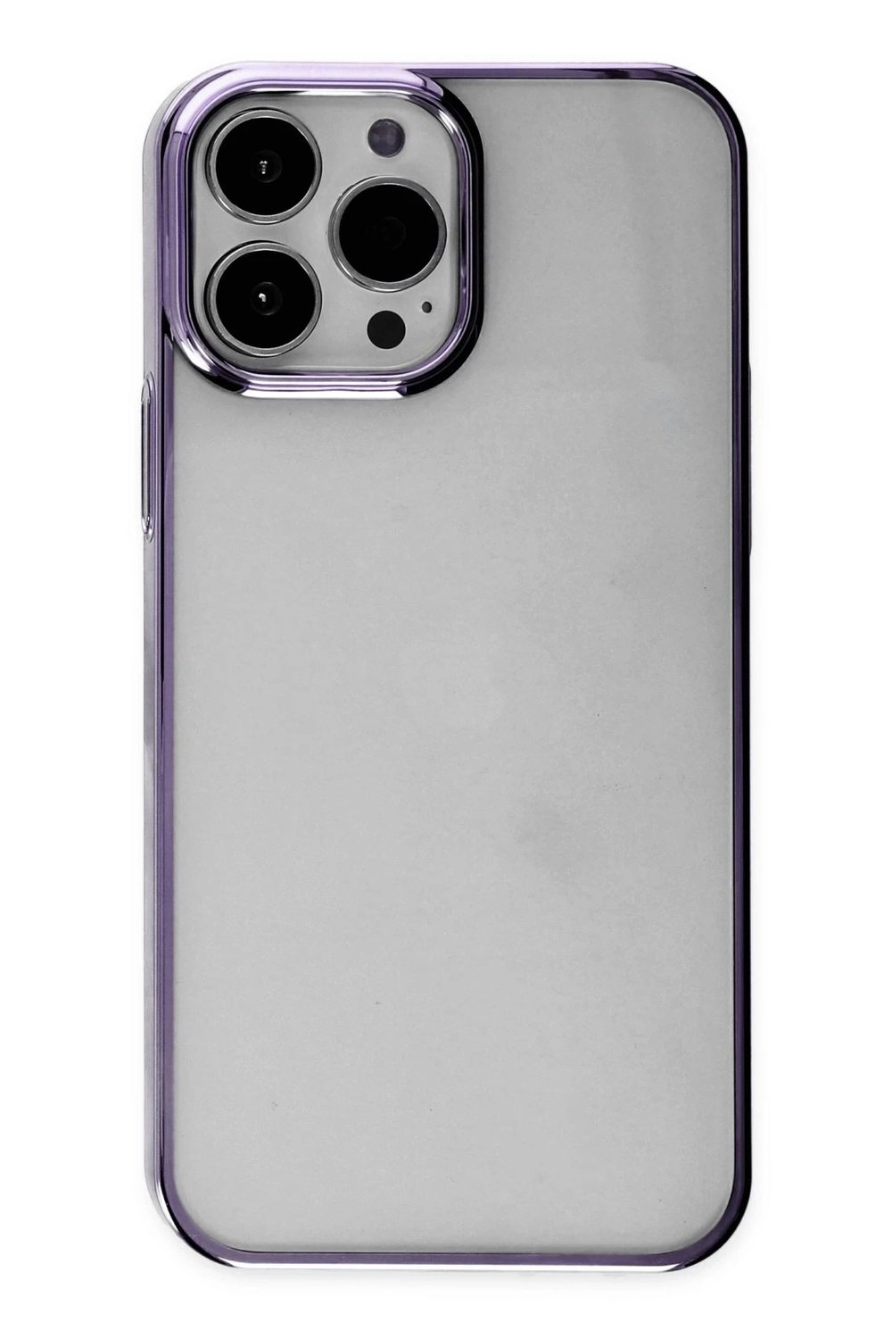 Mey İthalat®  iPhone 14 Pro Kılıf Element Silikon - Mor