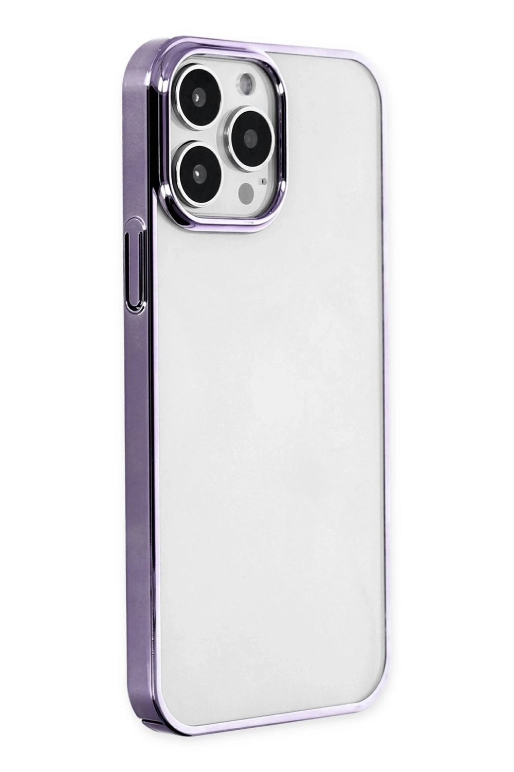 Mey İthalat®  iPhone 14 Pro Kılıf Element Silikon - Mor
