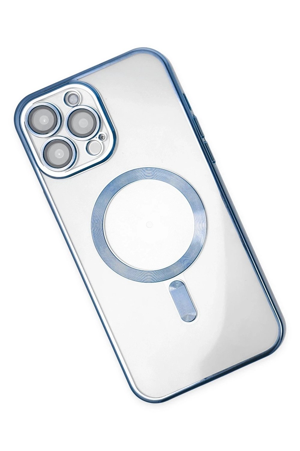 Mey İthalat®  iPhone 14 Pro Kılıf Kross Magneticsafe Kapak - Sierra Blue