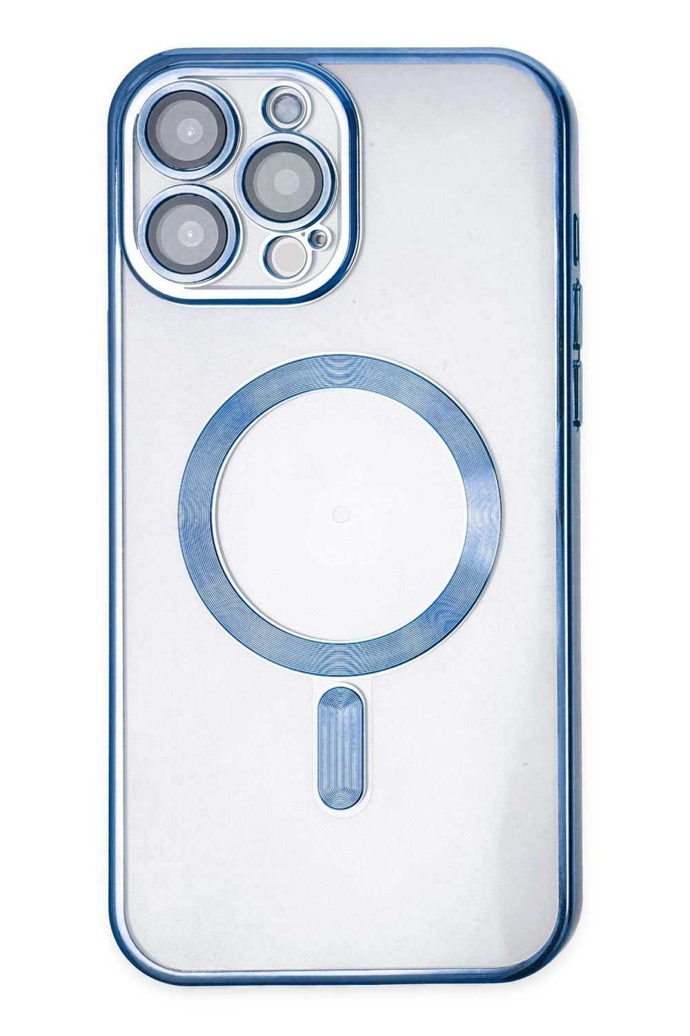 Mey İthalat®  iPhone 14 Pro Kılıf Kross Magneticsafe Kapak - Sierra Blue