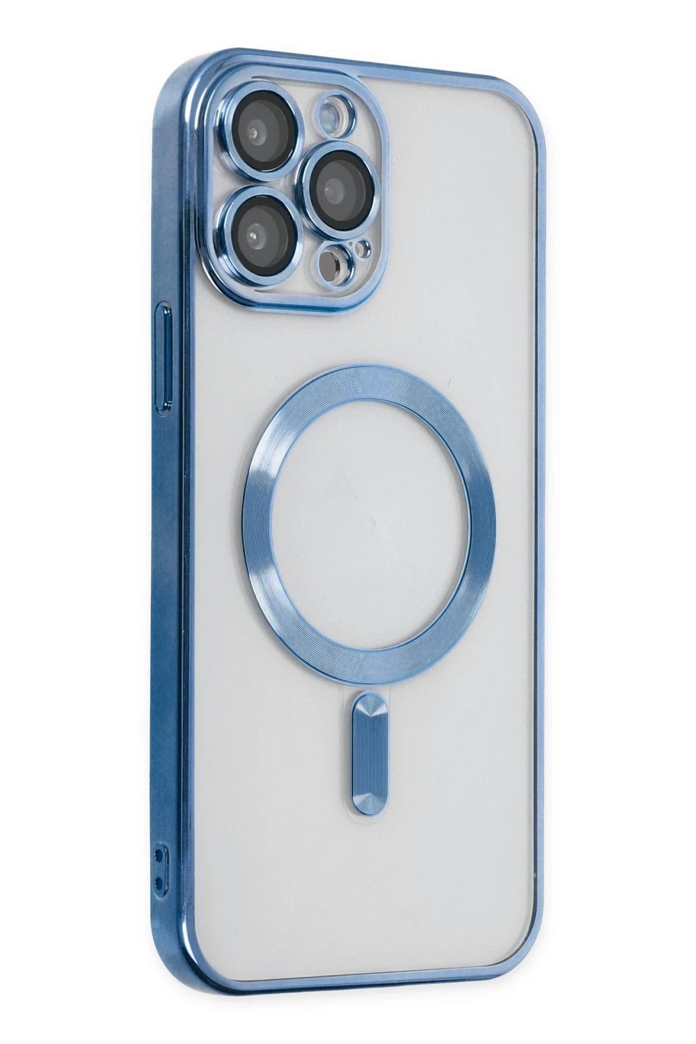 Mey İthalat®  iPhone 14 Pro Kılıf Kross Magneticsafe Kapak - Sierra Blue