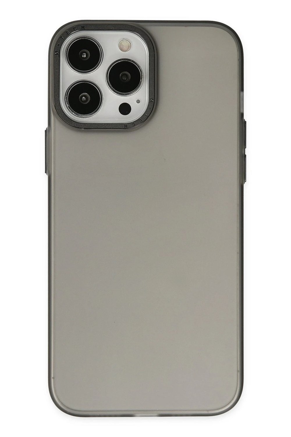 Mey İthalat®  iPhone 14 Pro Kılıf Modos Metal Kapak - Siyah