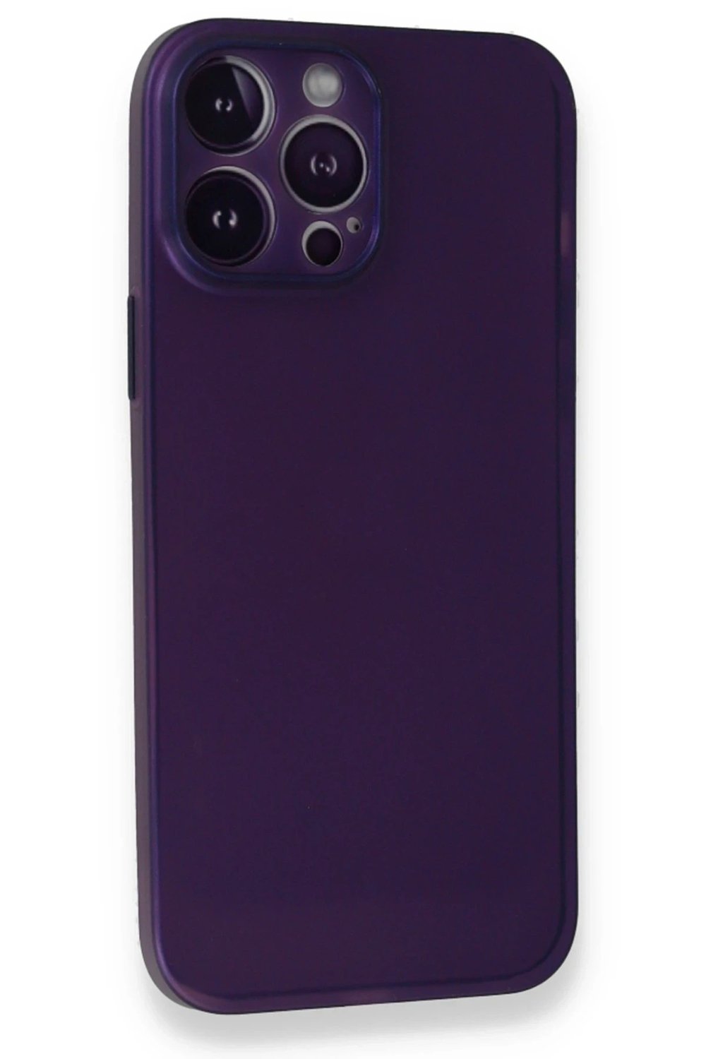 Mey İthalat®  iPhone 14 Pro Kılıf PP Ultra İnce Kapak - Mor