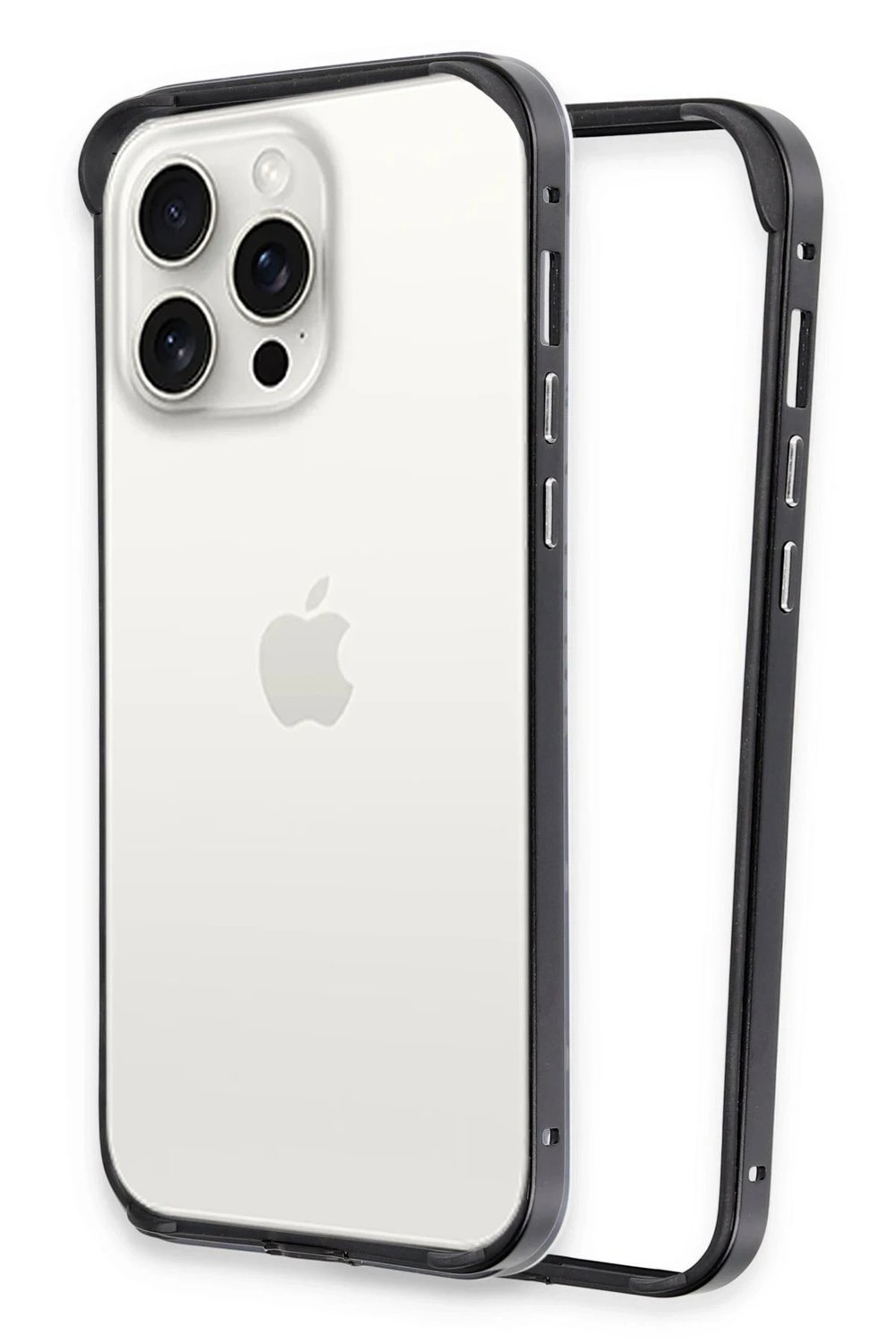 Mey İthalat®  iPhone 14 Pro Land Bumper Koruma Kapak - Siyah
