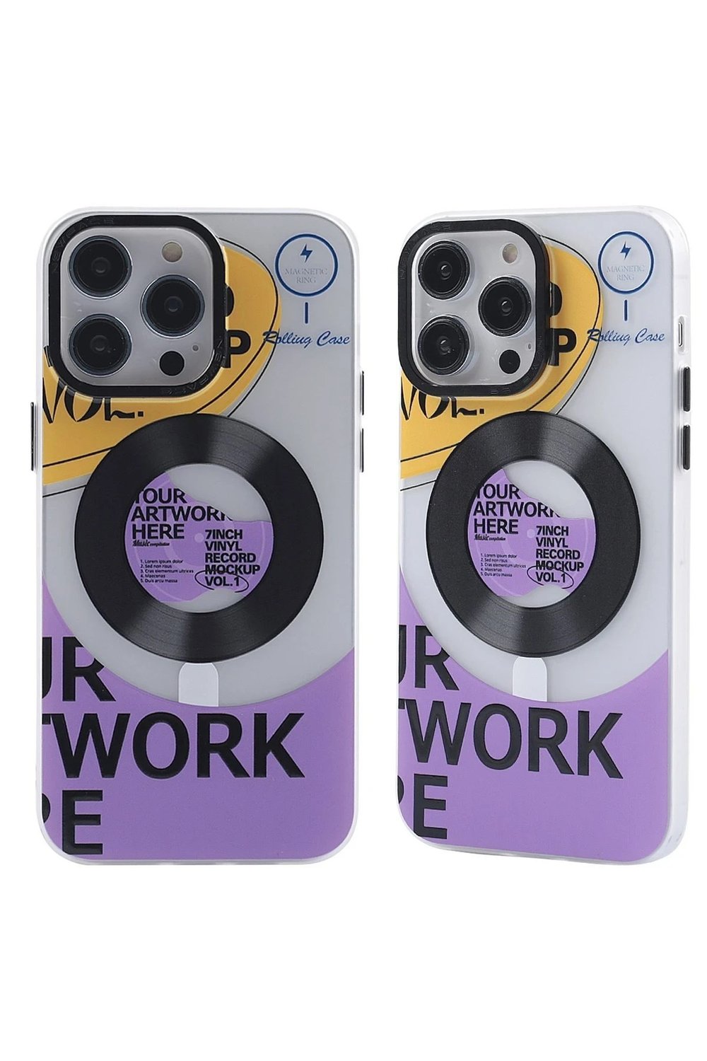Mey İthalat®  iPhone 14 Pro Max Kılıf Apollo Magneticsafe Desenli Kapak - Apollo Şeffaf - 6