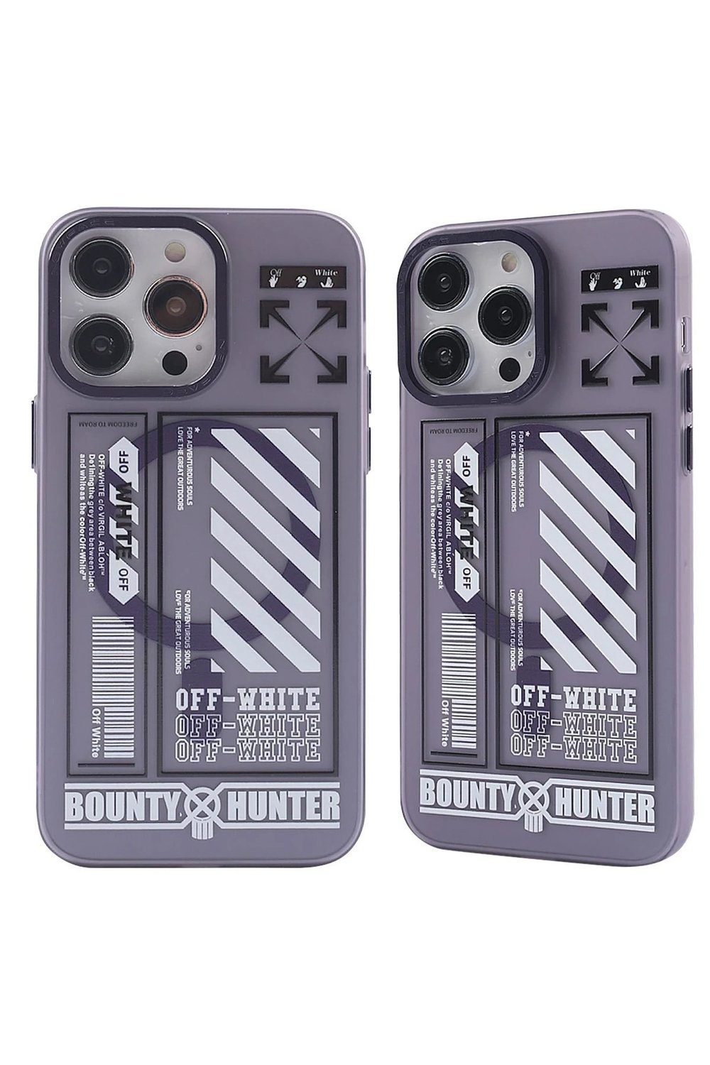 Mey İthalat®  iPhone 14 Pro Max Kılıf Apollo Magneticsafe Desenli Kapak - Apollo Mor - 1