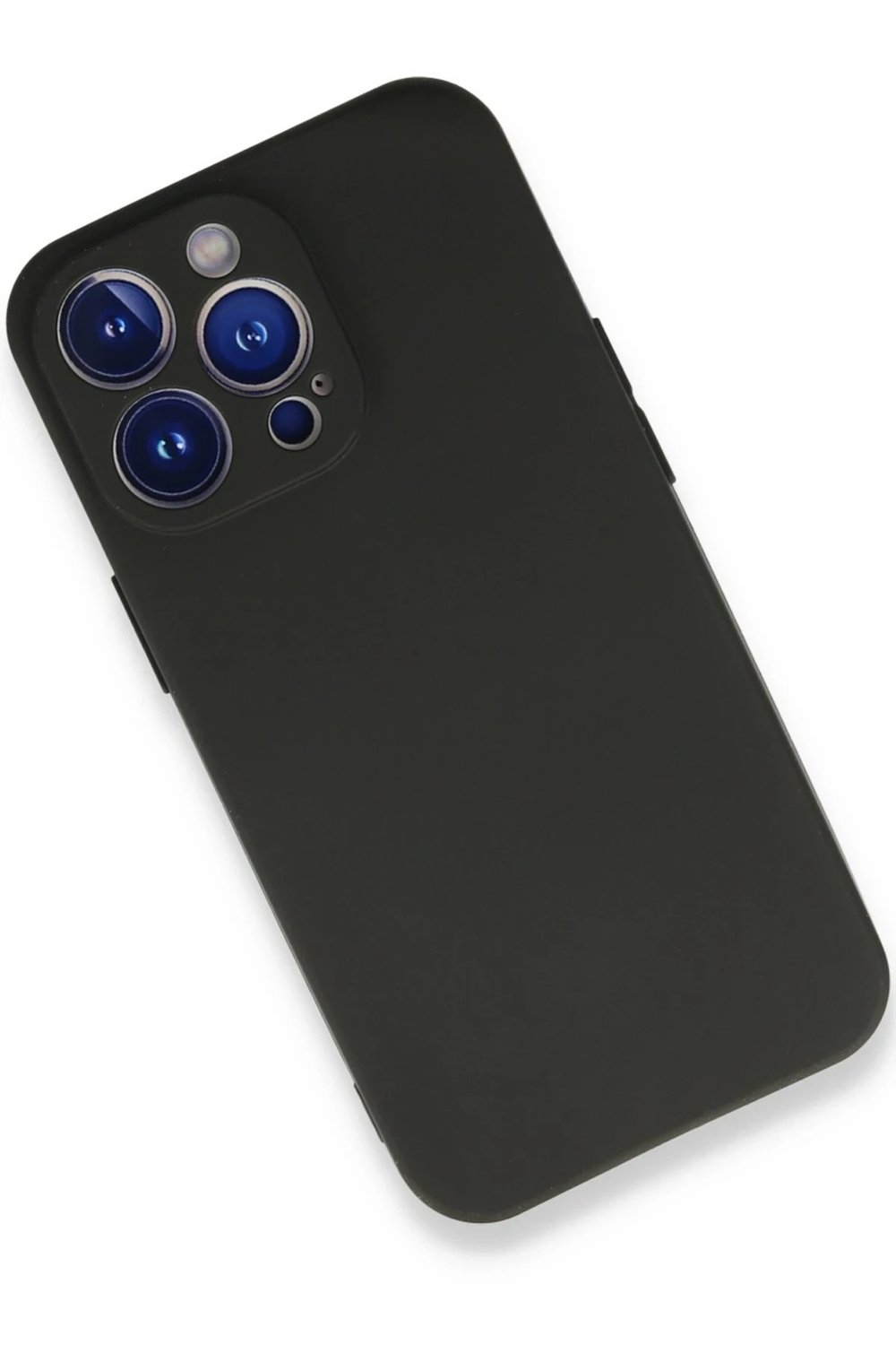 Mey İthalat®  iPhone 14 Pro Max Kılıf First Silikon - Siyah