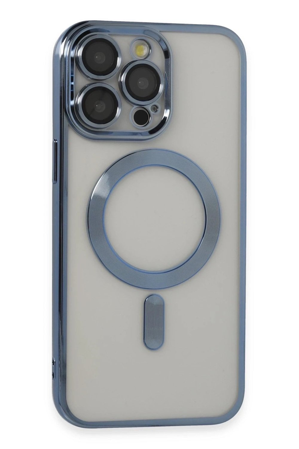 Mey İthalat®  iPhone 14 Pro Max Kılıf Kross Magneticsafe Kapak - Sierra Blue