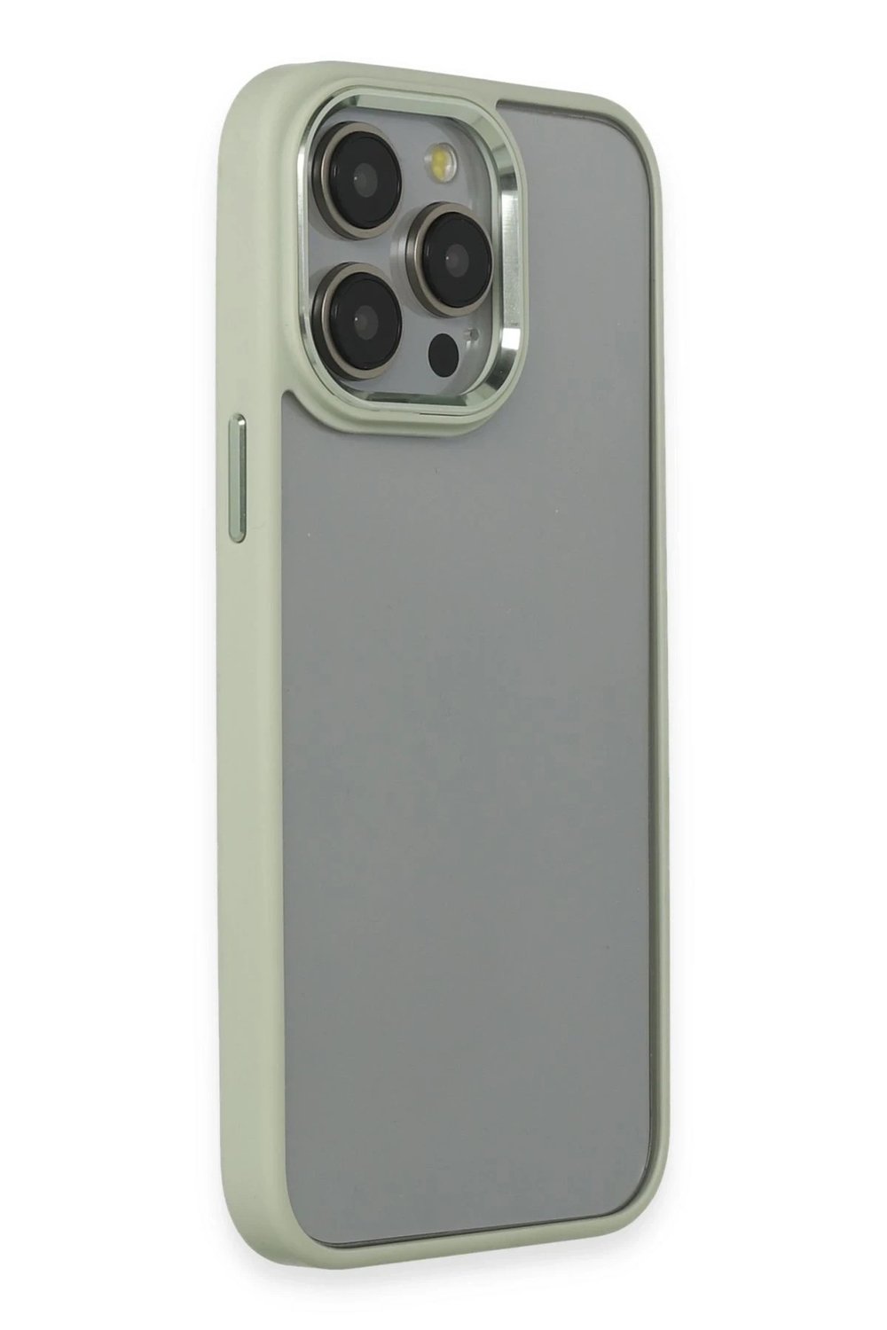 Mey İthalat®  iPhone 14 Pro Max Kılıf Power Silikon - Yeşil