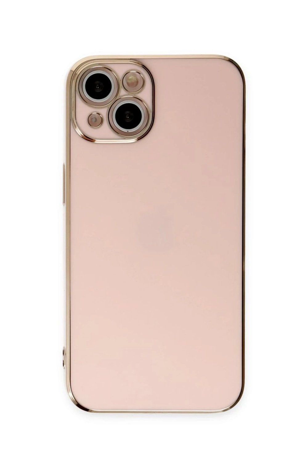 Mey İthalat®  iPhone 15 Kılıf Volet Silikon - Pembe