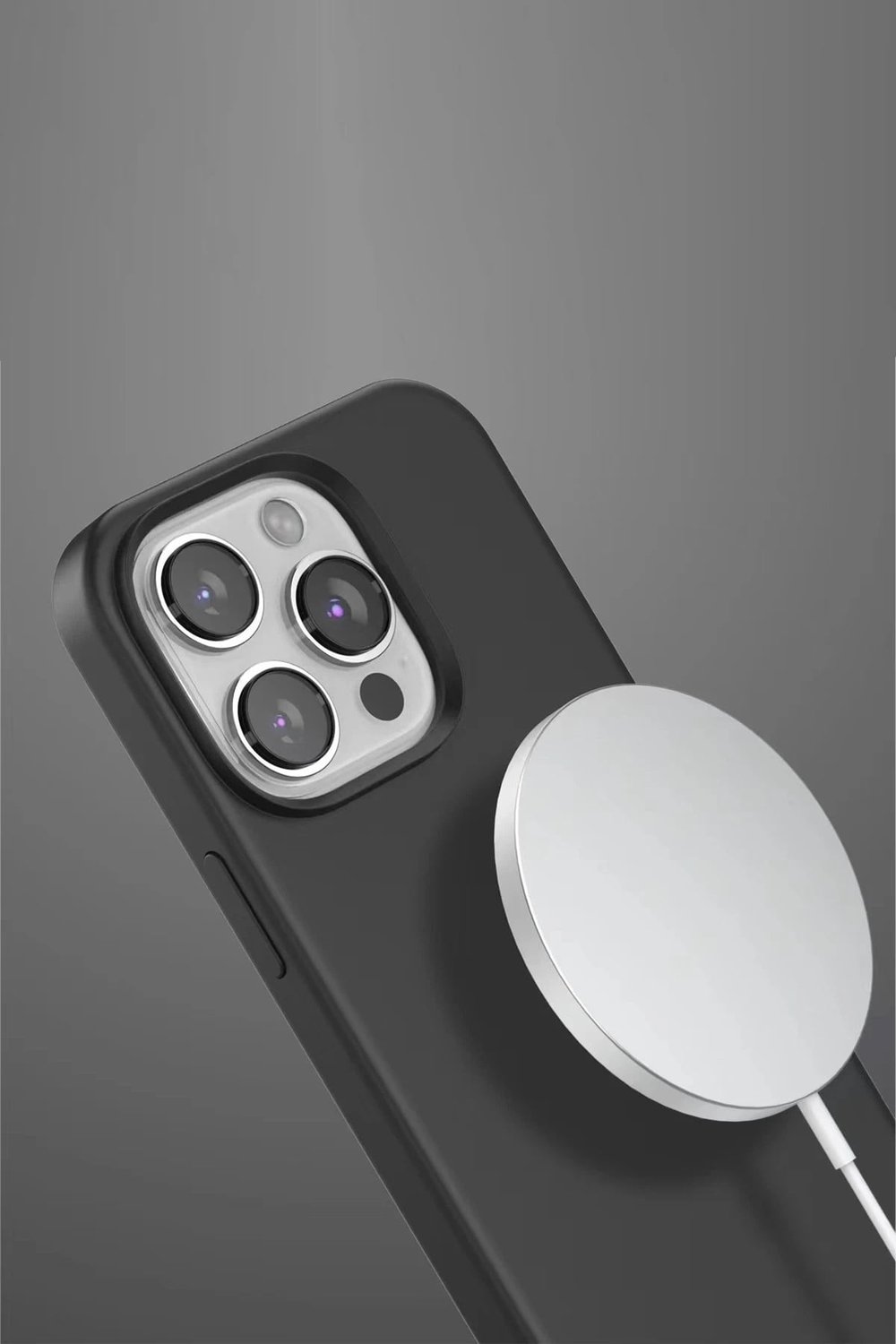 Mey İthalat®  iPhone 15 Pro Home Magsafe Kapak - Lacivert