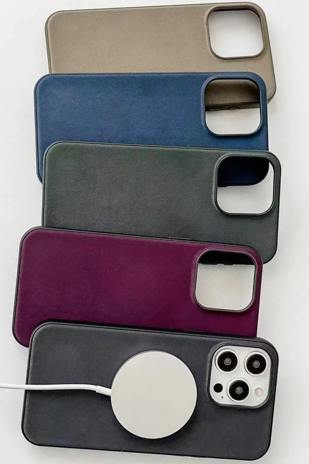 Mey İthalat®  iPhone 15 Pro Kılıf Karen Magsafe Kapak - Siyah