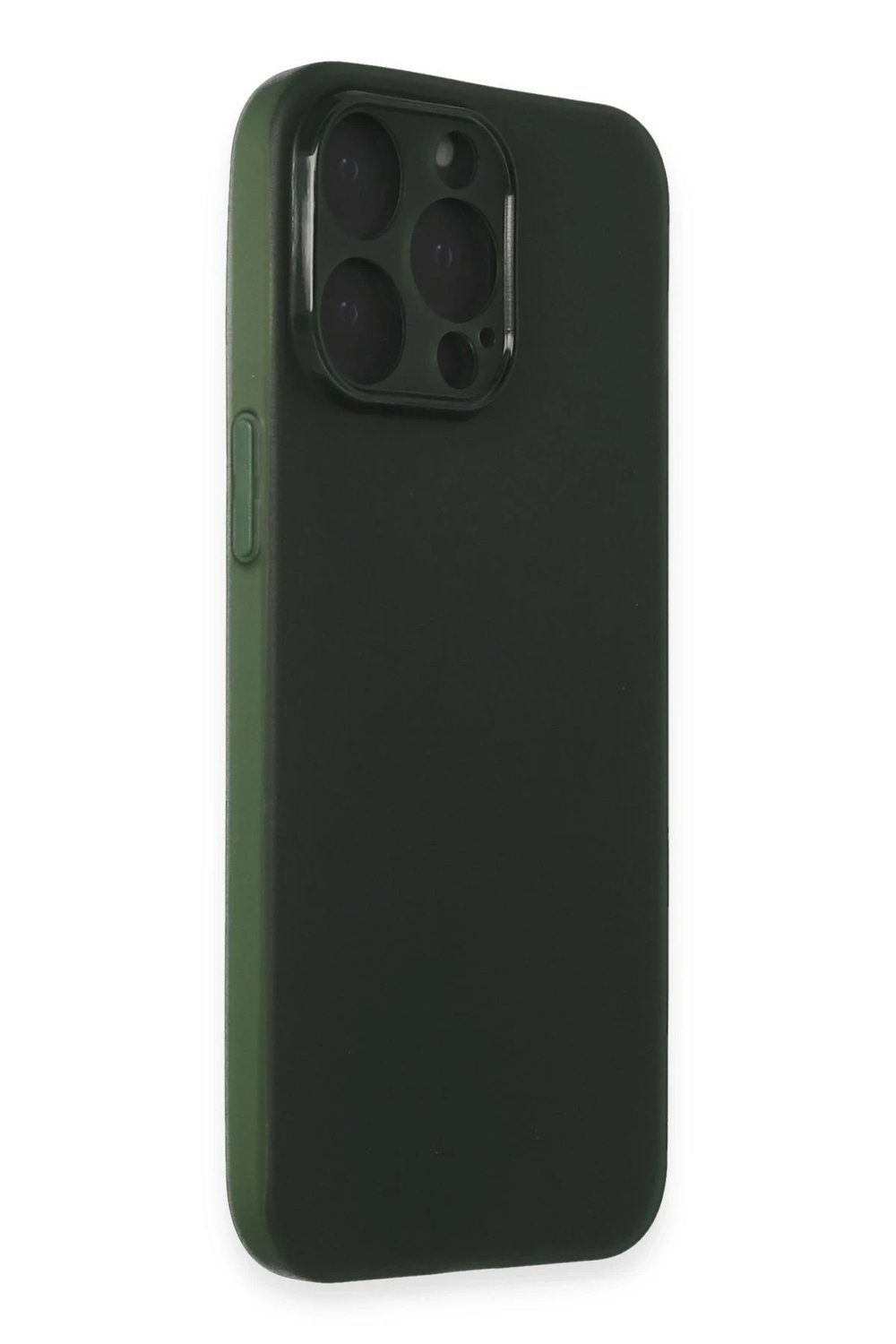 Mey İthalat®  iPhone 15 Pro Kılıf Puma Silikon - Yeşil