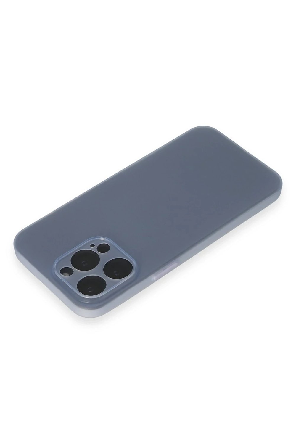 Mey İthalat®  iPhone 15 Pro Kılıf Puma Silikon - Mavi