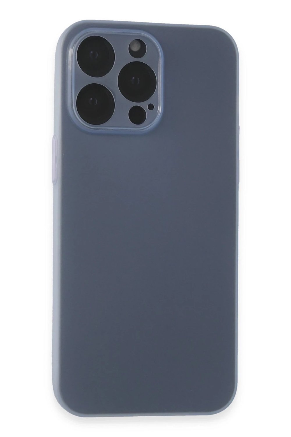 Mey İthalat®  iPhone 15 Pro Kılıf Puma Silikon - Mavi
