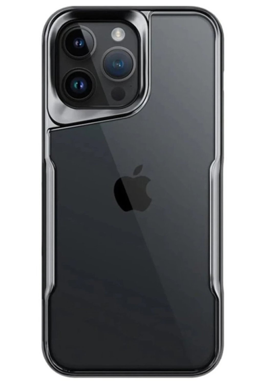 Mey İthalat®  iPhone 15 Pro Max Kılıf Boyi Silikon Kapak - Titan Gri