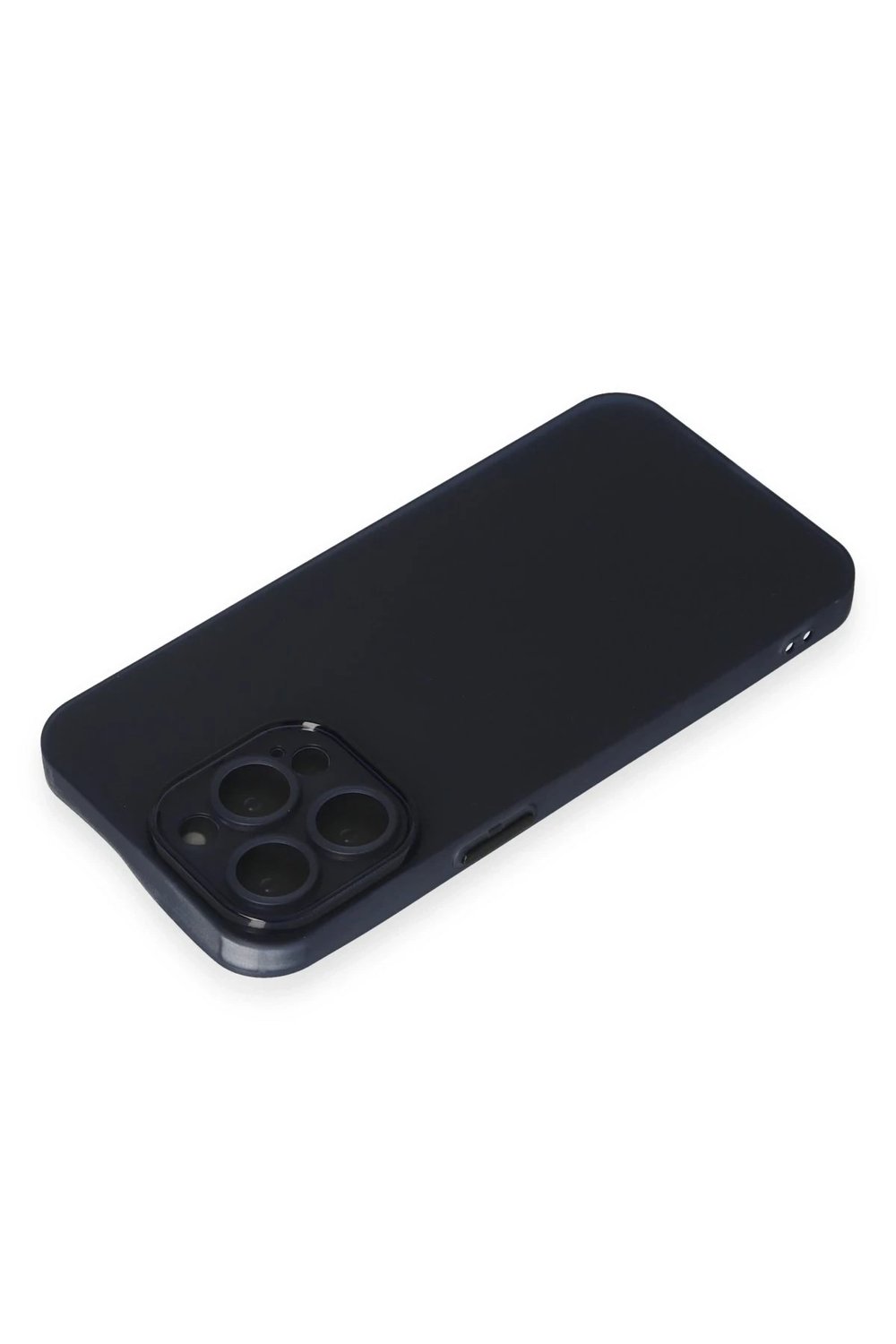 Mey İthalat®  iPhone 15 Pro Max Kılıf Puma Silikon - Lacivert