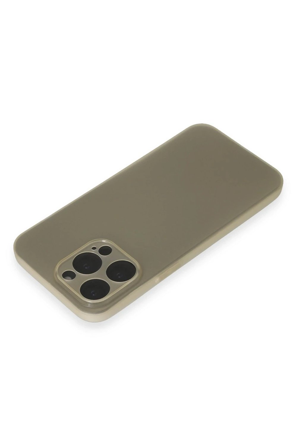 Mey İthalat®  iPhone 15 Pro Max Kılıf Puma Silikon - Gold
