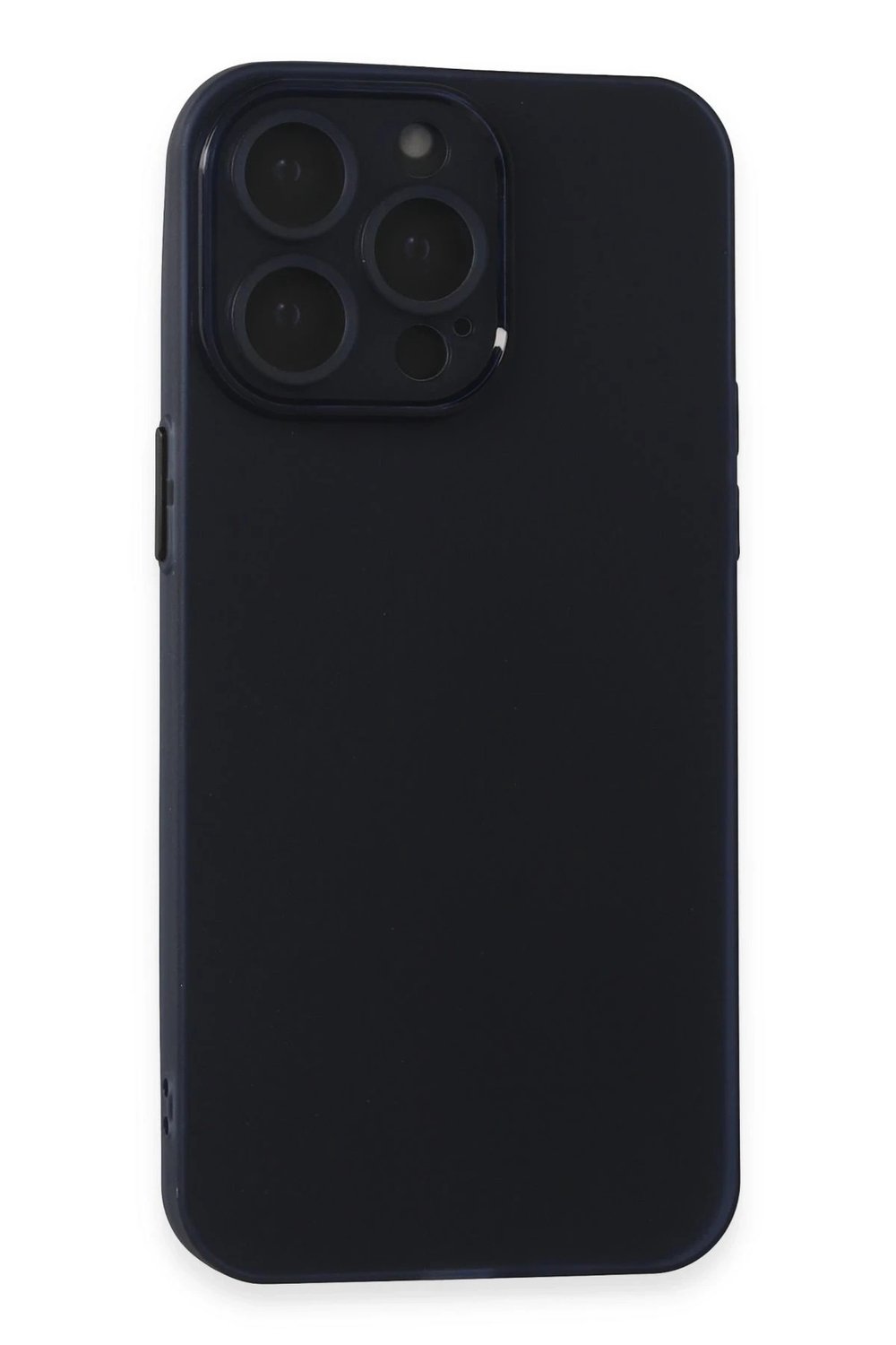 Mey İthalat®  iPhone 15 Pro Max Kılıf Puma Silikon - Lacivert