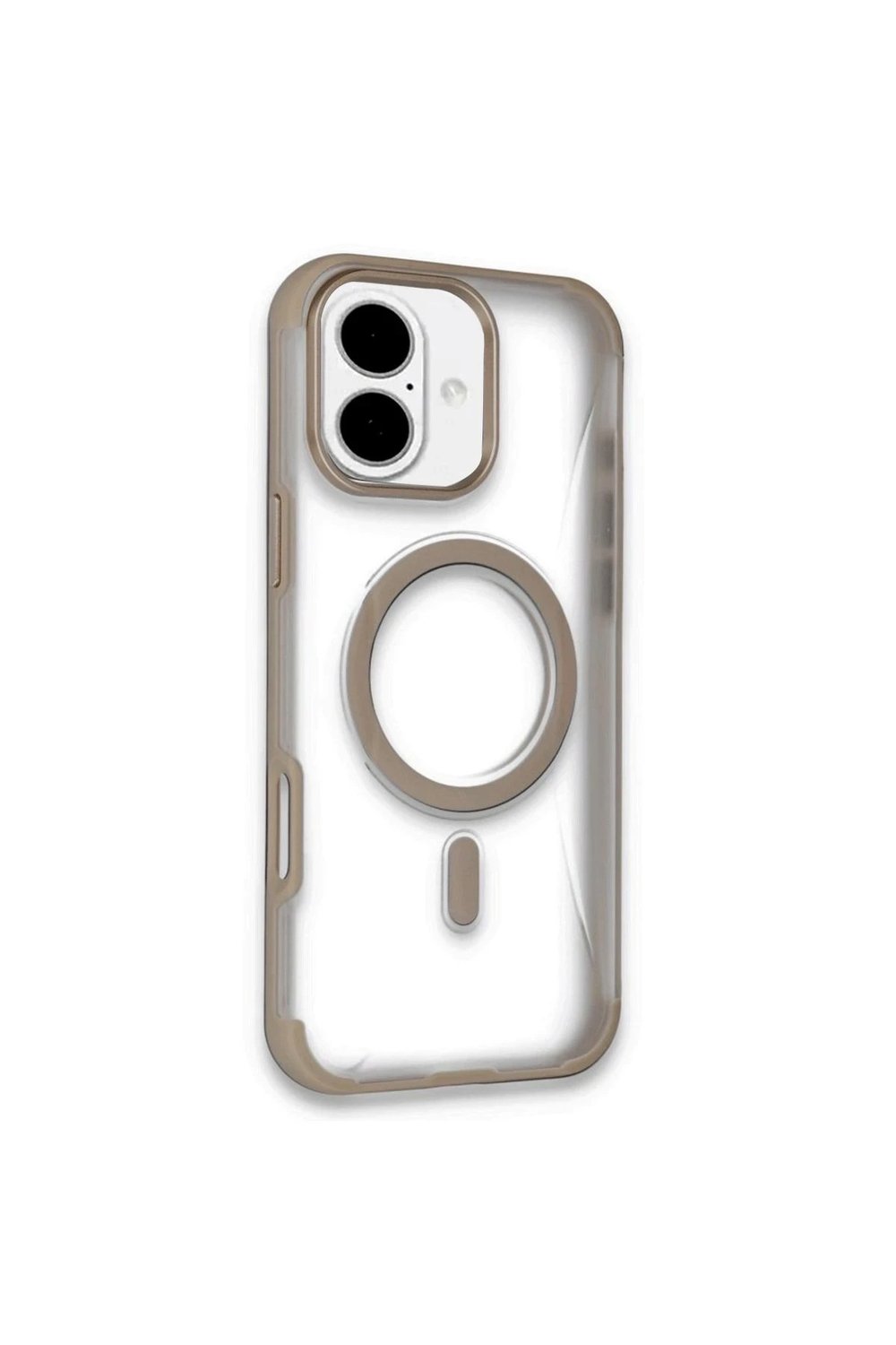 Mey İthalat®  iPhone 16 Hilton Magsafe Kapak - Gold