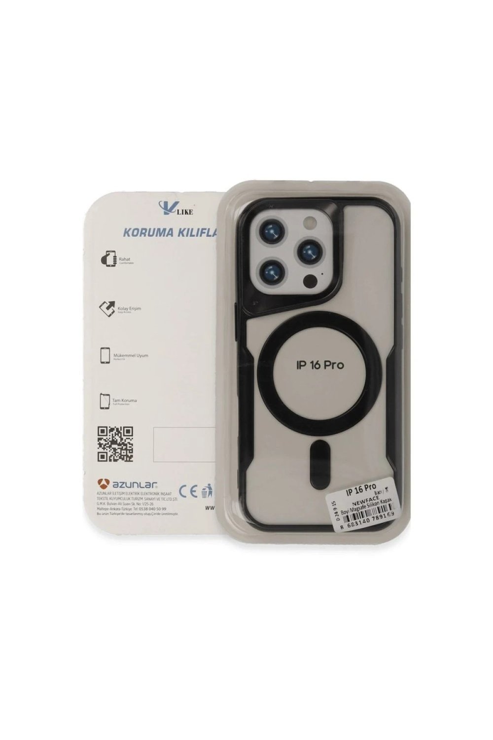 Mey İthalat®  iPhone 16 Kılıf Boyi Magsafe Silikon Kapak - Derin Mor