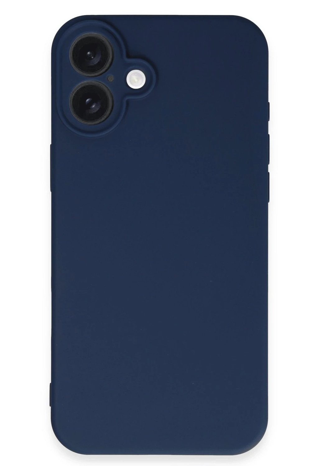 Mey İthalat®  iPhone 16 Kılıf First Silikon - Lacivert