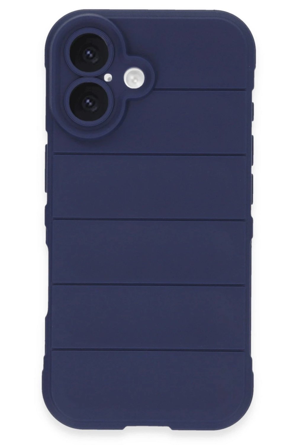 Mey İthalat®  iPhone 16 Kılıf Optimum Silikon - Lacivert