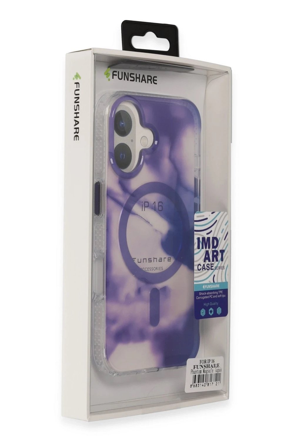 Mey İthalat®  iPhone 16 Phantom Magsafe Kapak - Gold