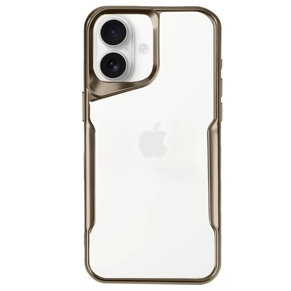 Mey İthalat®  iPhone 16 Plus Kılıf Boyi Silikon Kapak - Desert