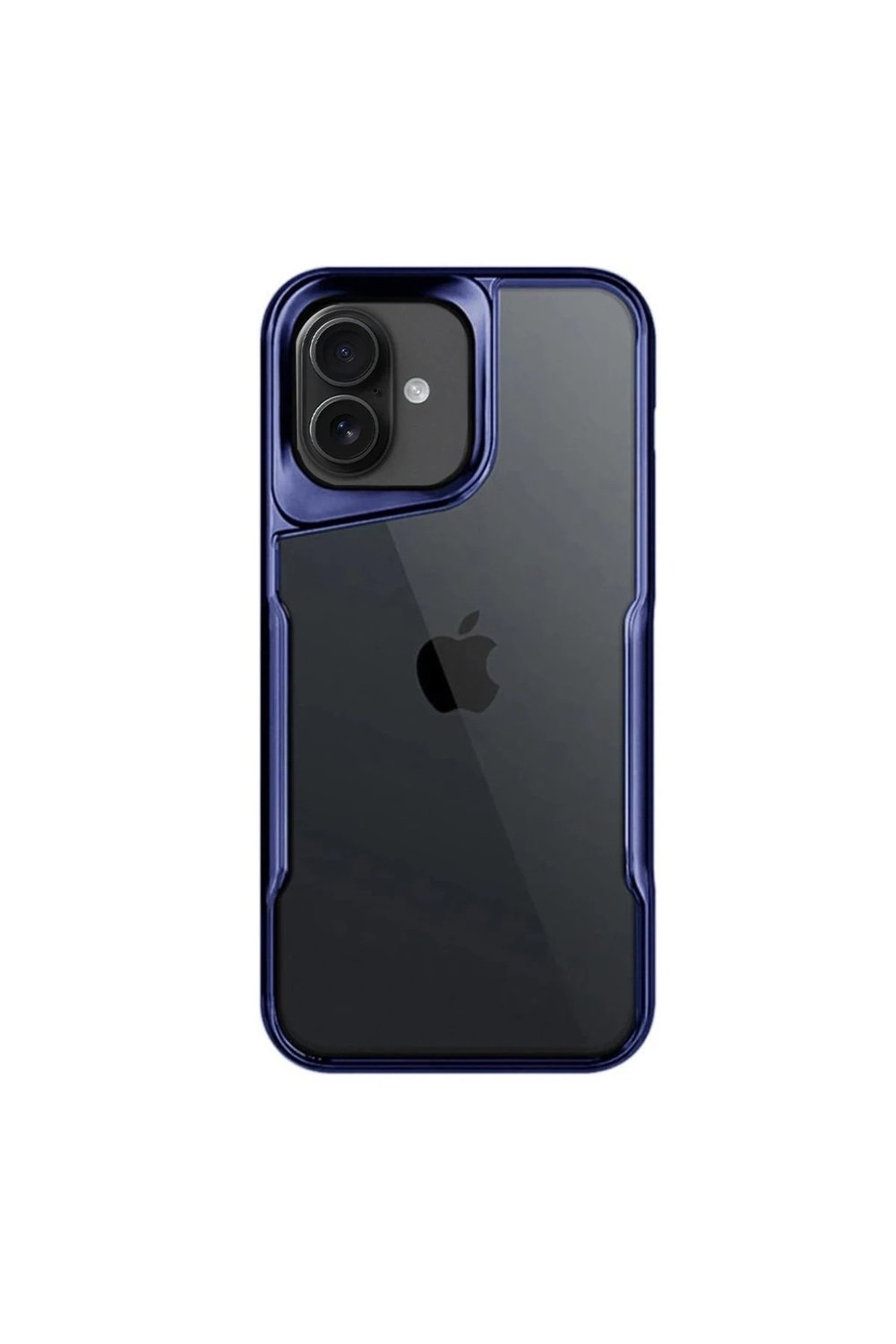 Mey İthalat®  iPhone 16 Plus Kılıf Boyi Silikon Kapak - Lacivert