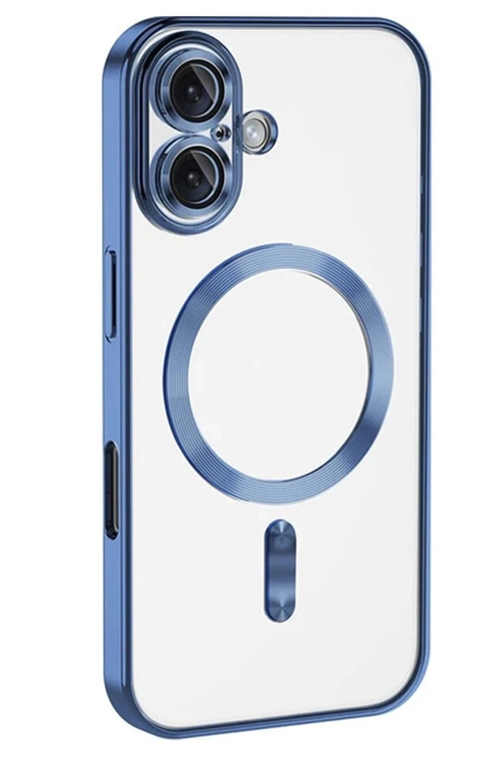 Mey İthalat®  iPhone 16 Plus Kılıf Kross Magneticsafe Kapak - Mavi