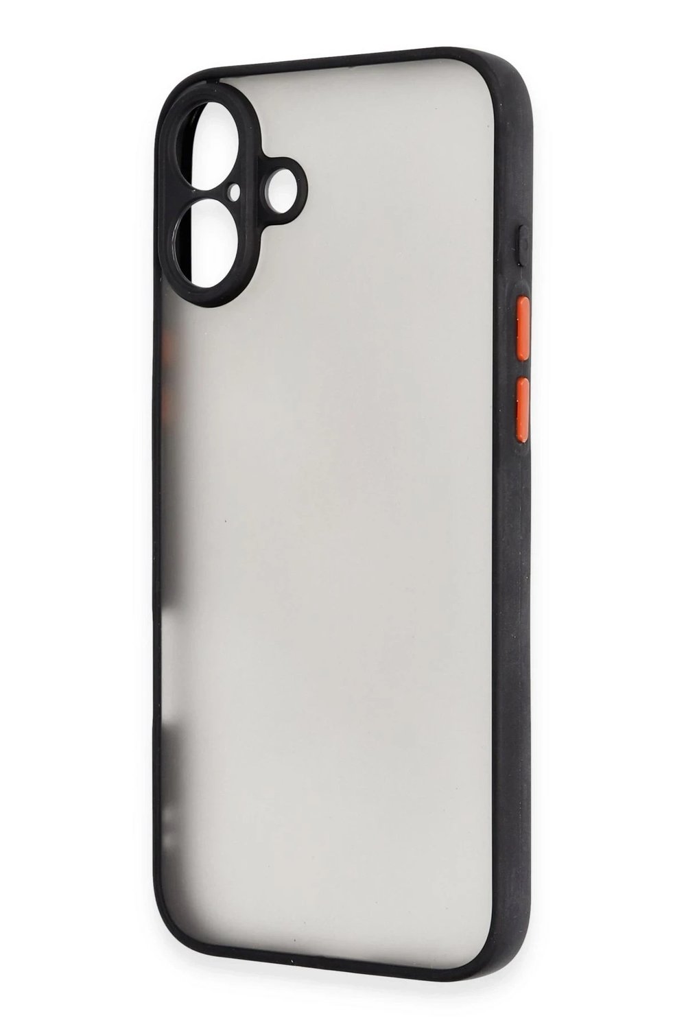 Mey İthalat®  iPhone 16 Plus Kılıf Montreal Silikon Kapak - Siyah