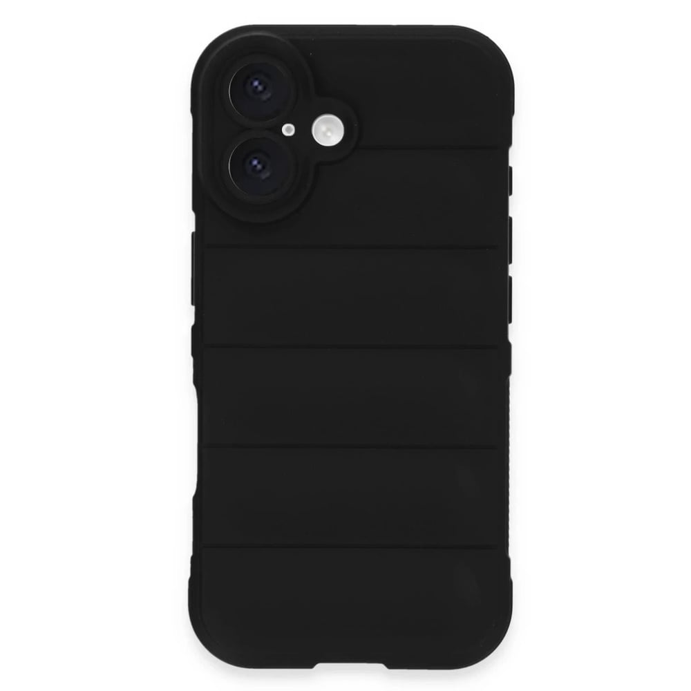 Mey İthalat®  iPhone 16 Plus Kılıf Optimum Silikon - Siyah