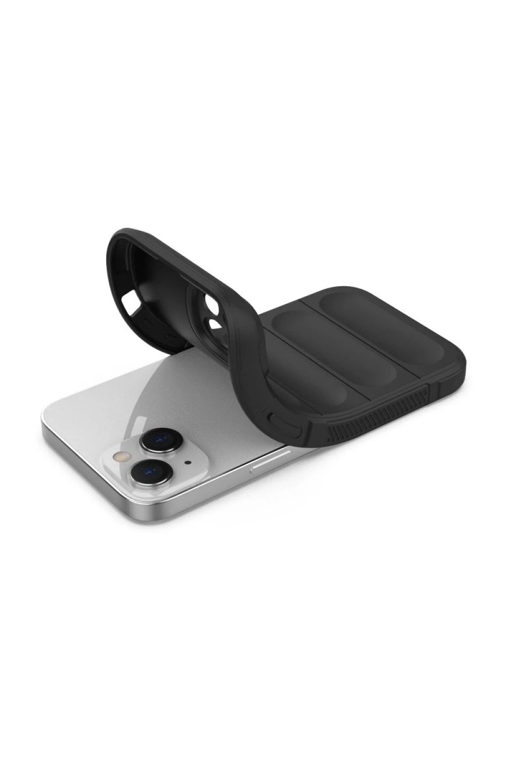Mey İthalat®  iPhone 16 Plus Kılıf Optimum Silikon - Siyah
