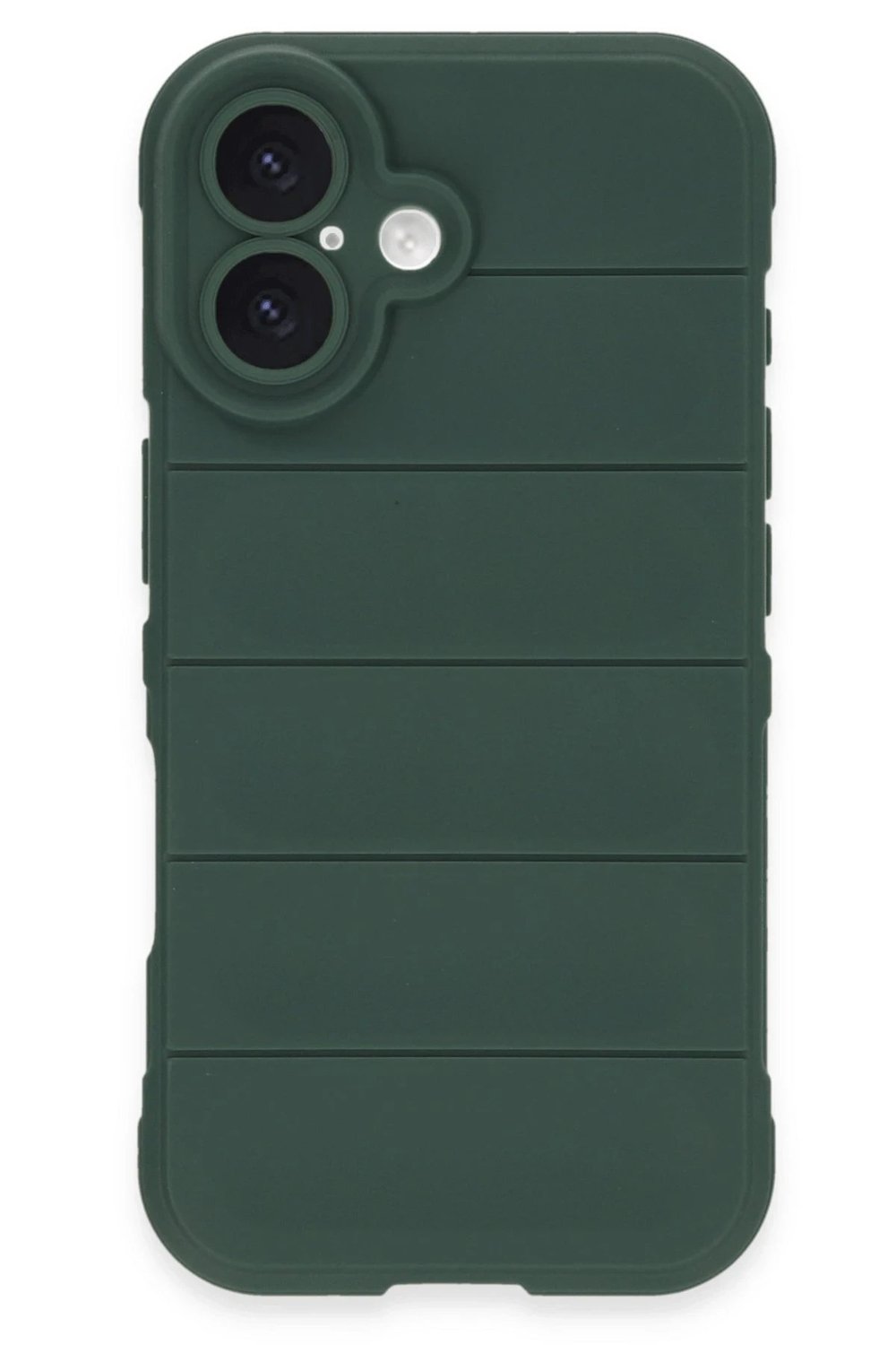 Mey İthalat®  iPhone 16 Plus Kılıf Optimum Silikon - Koyu Yeşil