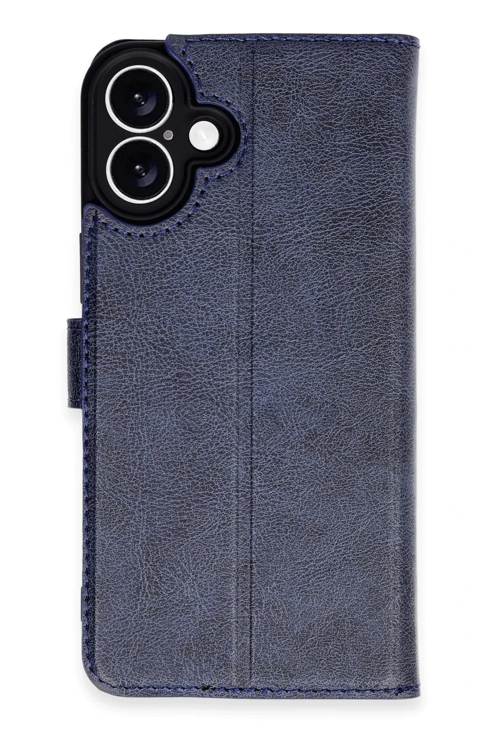 Mey İthalat®  iPhone 16 Plus Kılıf Trend S Plus Kapaklı Kılıf - Lacivert