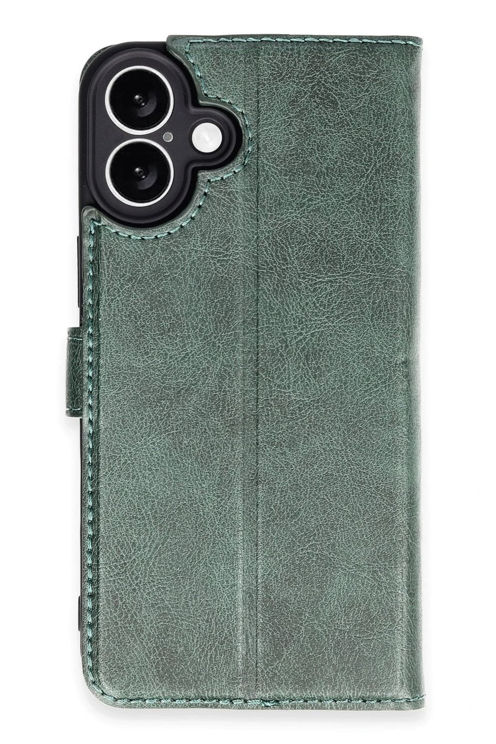 Mey İthalat®  iPhone 16 Plus Kılıf Trend S Plus Kapaklı Kılıf - Yeşil