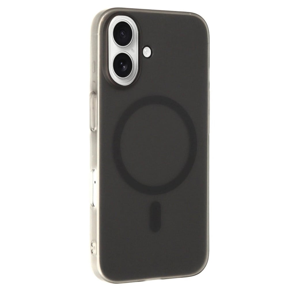 Mey İthalat®  iPhone 16 Plus Tuna PC Slim Magsafe Kapak - Siyah
