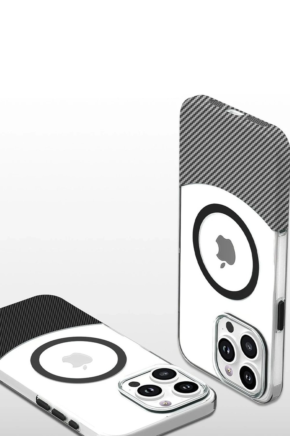 Mey İthalat®  iPhone 16 Pro Carbon Puzzle Magsafe Kapak - Desert