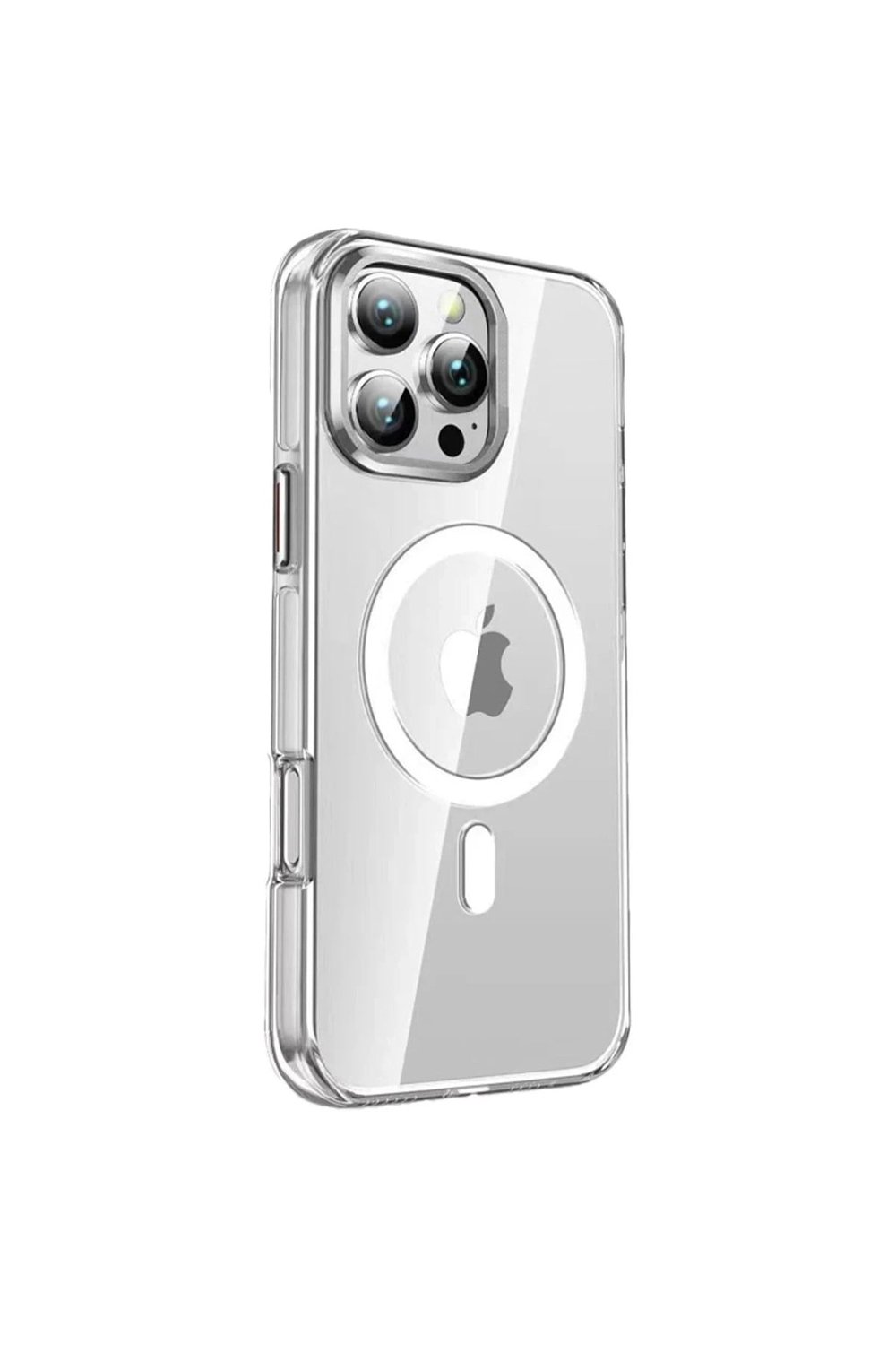 Mey İthalat®  iPhone 16 Pro Crystal Magsafe Kapak - Şeffaf