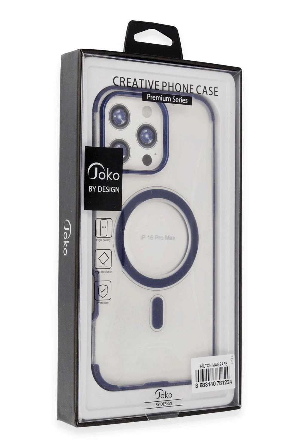 Mey İthalat®  iPhone 16 Pro Hilton Magsafe Kapak - Gold
