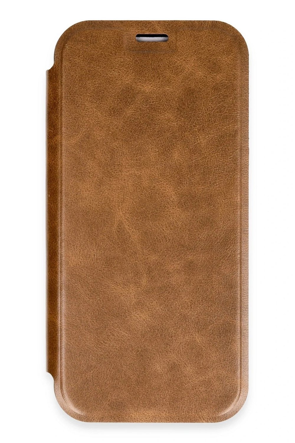 Mey İthalat®  iPhone 16 Pro Kılıf Flip Cover - Taba