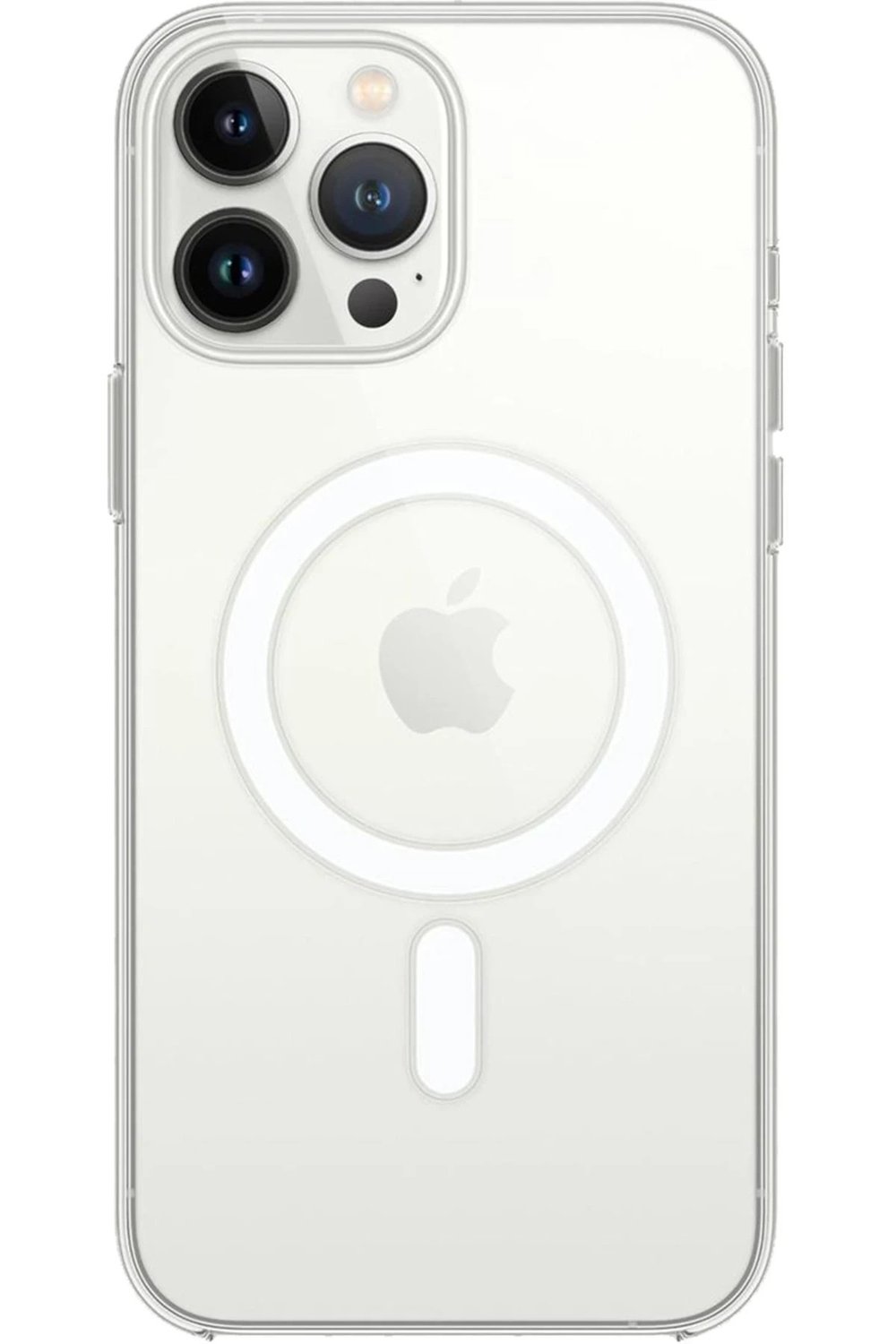 Mey İthalat®  iPhone 16 Pro Kılıf Pc Real Magsafe Kapak - Şeffaf